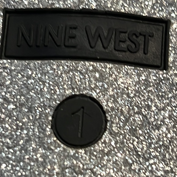 Authentic Nine West little girls bling heels sz 1.5 - Picture 10 of 11